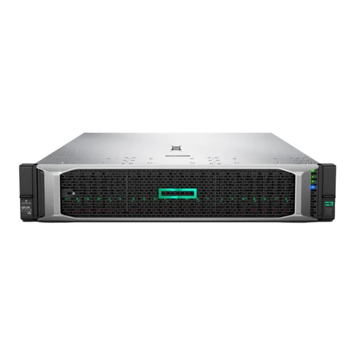 HPE Pro DL380 Gen10 SFF, Intel Xeon-Silver 4214, 16GB DDR4- 2933*2, 2.4TB SAS 12G 10K 2.5"  HDD *4, 1.92TB SAS 12G Mixed Use SFF 2.5" SSD*2, 800W Platinum Power Supply*2 - 1