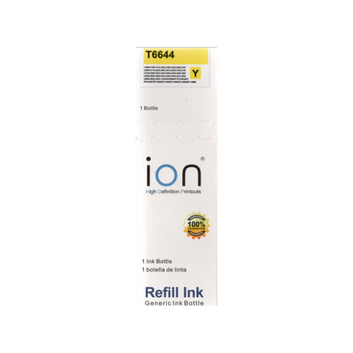 iON Epson T6644 OEM Ink 100ml Yellow (Y) /L300, L1300.../