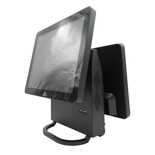BePOS POS system LB-W7-B, i5 (5th Gen), DDR3 8GB, 256GB SSD, Dual Screen 15", White / Кассын Компьютер /