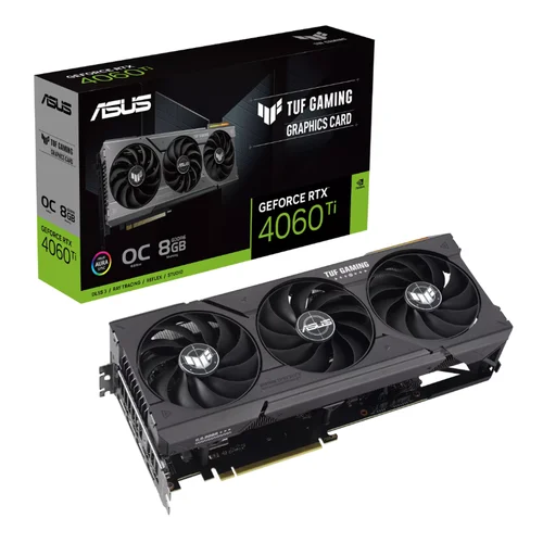 ASUS GeForce TX RTX4060Ti OC Edition 8GB GDDR6 Graphics Card / График карт / - 1