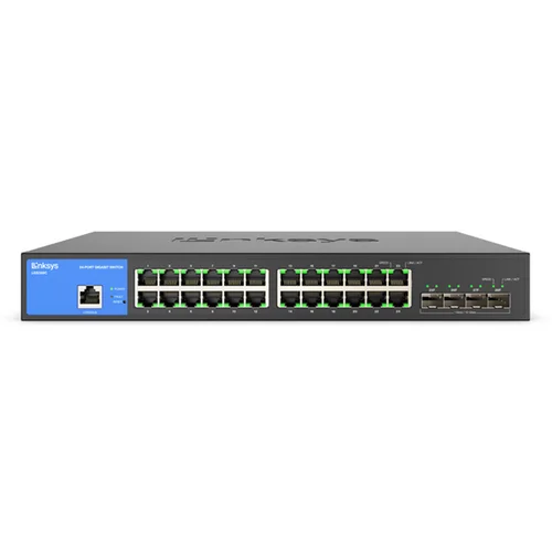 Linksys LGS328C 24-Port Managed Gigabit Switch with 4 10G SFP+ Uplink / Свич салаалагч , Сүлжээний Төхөөрөмж / - 1