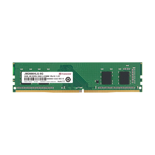 Transcend DDR4 8GB JetRam 2666MHz UDIMM PC Memory /JM2666HLG-8G/