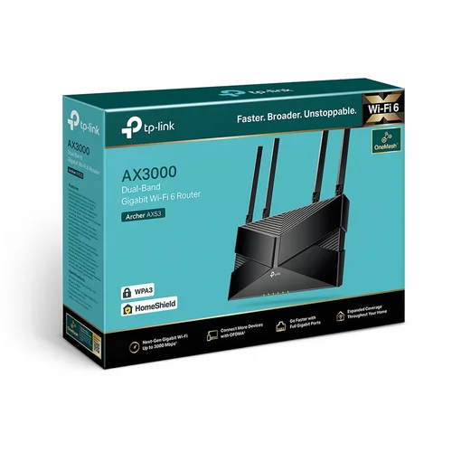 TP-Link Archer AX53 AX3000 Dual-Band Gigabit Wi-Fi 6 Router / Свич салаалагч , Сүлжээний Төхөөрөмж / - 4