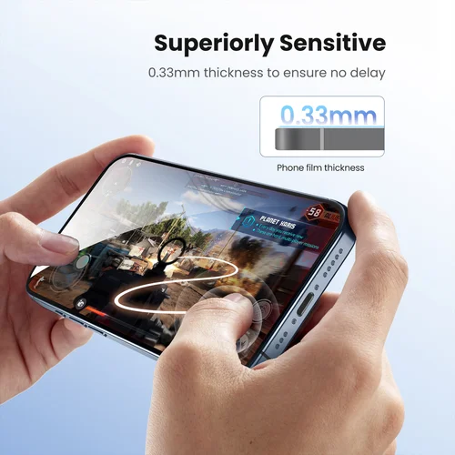 UGREEN 6.7" HD Tempered Glass Screen Protector for iPhone 15 Pro Max (25593) - 5
