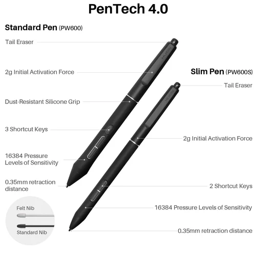 Huion Kamvas Pro 27 GT2701 (4K) Graphic Pen Display with li-battery / Зурдаг Таблет / - 6