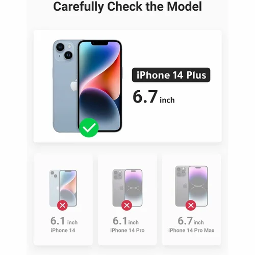 UGREEN Clear Magnetic Protective Case for iPhone 14 Plus (90935) - 2