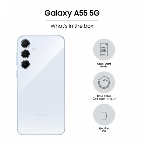 Samsung Galaxy A55 8GB+128GB, Ice Blue - 3