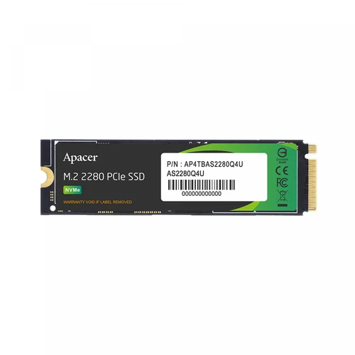 Apacer 2TB AS2280Q4U NVMe PCIe Gen4x4 M.2 2280 Internal SSD /AP2TBAS2280Q4U-1/ - 1