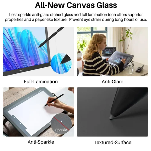 Huion Kamvas Pro 19 GT-1902 Graphic Pen Display, Black / Зурдаг Таблет / - 6