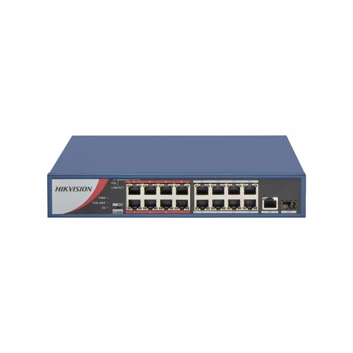 Hikvision 16-Port PoE Switch DS-3E0318P-E / Свич салаалагч , Сүлжээний Төхөөрөмж /