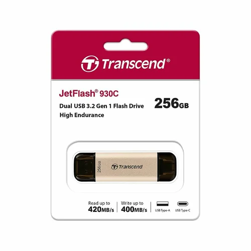 Transcend 256GB JetFlash 930C 2-In-1 Flash Drive /TS256GJF930C/ - 4
