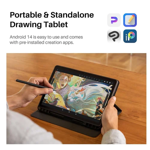 Huion Kamvas Slate 11 KT1101 Graphic Pen Display (Зурдаг Таблет) - 4
