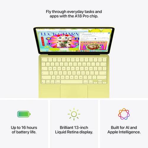 Apple MacBook Neo 13" A18 Pro chip, 6-core CPU, 5-core GPU, 8GB RAM, 512GB SSD, Citrus /MHFE4/ - 3