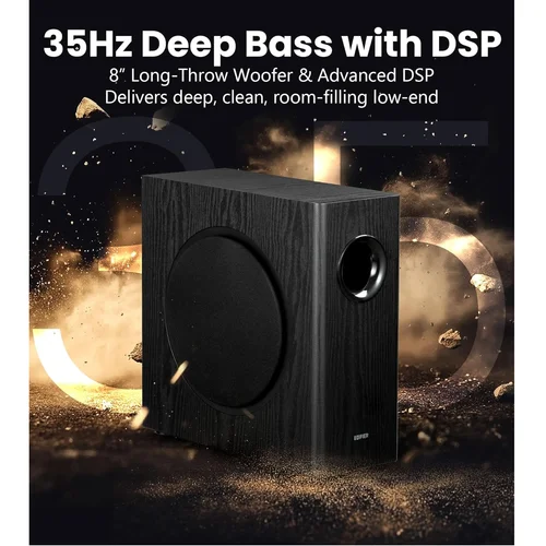 Edifier T5s Powered Subwoofer, Black / Чанга яригч / - 2
