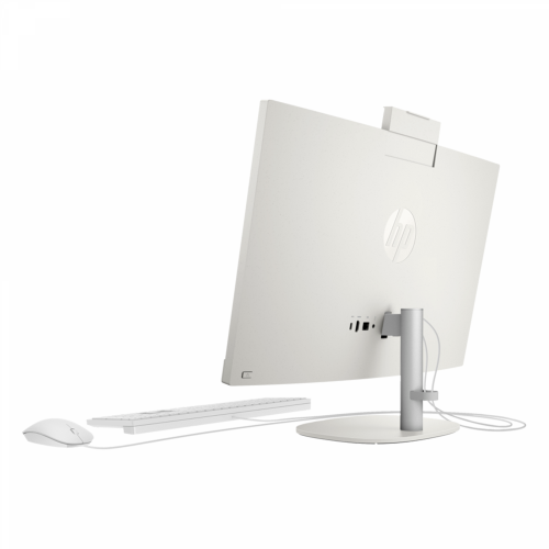 HP 24-cr0090d AIO PC Intel core i7-1355U, DDR4 3200 MHz 8GB RAM, 512GB PCIe NVMe M.2 SSD, 23.8-inch FHD Touch, Win11 Home, K&M, Shell White - 4