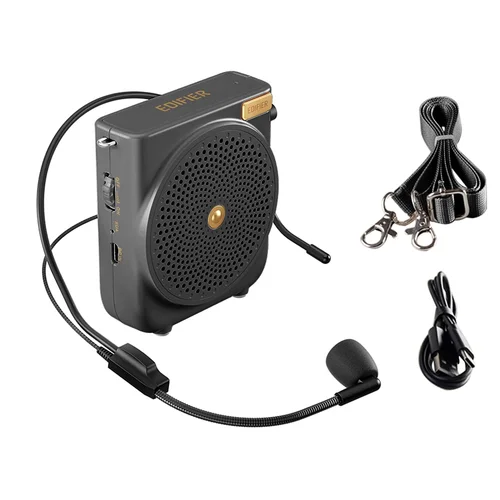 Edifier MF3 Portable Voice Amplifier Black (Зөөврийн микрофонтой чанга яригч)