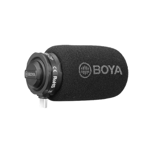 BOYA BY-DM100 Plug-On Stereo Microphone for USB-C Android Devices