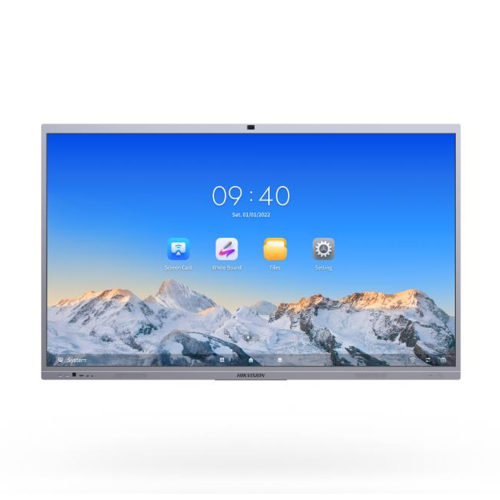 Hikvision 75-inch 4K Interactive Touch Display with Camera DS-D5C75RB/B