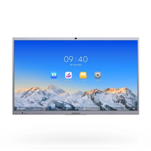 Hikvision 75-inch 4K Interactive Touch Display with Camera DS-D5C75RB/B - 1