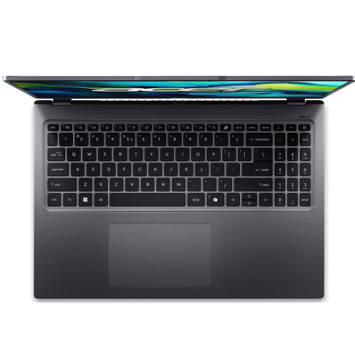 Acer Aspire 16 A16-71M-73W4, Intel Core Ultra 7-155H, DDR5 16GB RAM, 512GB PCIe Gen4 SSD, Intel Arc Graphics, 16-inch WUXGA, Win11 Home, Steel Grey - 6