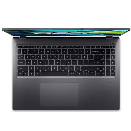 Acer Aspire 16 A16-71M-73W4, Intel Core Ultra 7-155H, DDR5 16GB RAM, 512GB PCIe Gen4 SSD, Intel Arc Graphics, 16-inch WUXGA, Win11 Home, Steel Grey - 6
