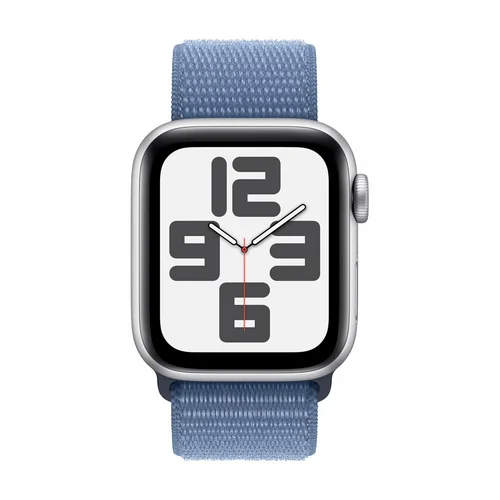 Apple Watch SE (2nd Gen) GPS 40mm Silver Aluminium Case with Blue Cloud Sport Loop /MXEE3/ - 2