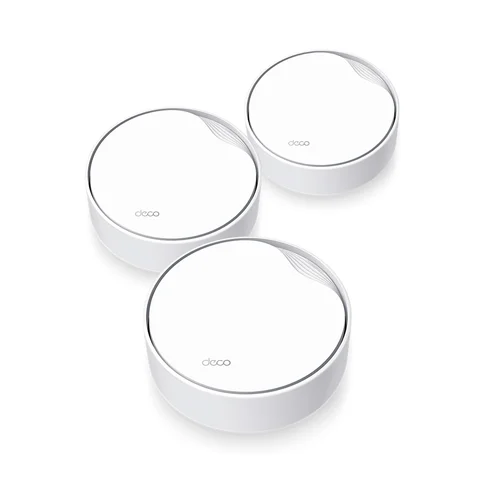TP-Link Deco X50-Poe (3-pack) AX3000 Whole Home Mesh WiFi 6 System with PoE - 1