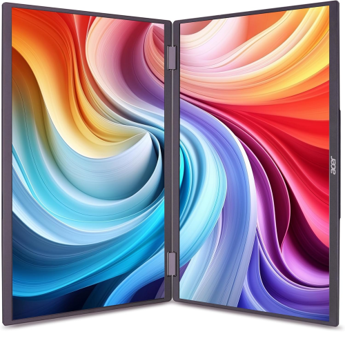 Acer PD193Q E 18.5-inch FHD 100Hz Portable Dual Screen Monitor - 2