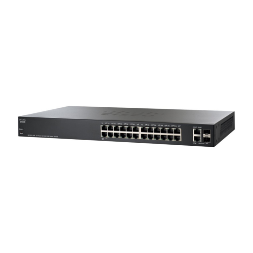Cisco SF220-24P 24-Port 10 100 PoE Smart Plus Switch