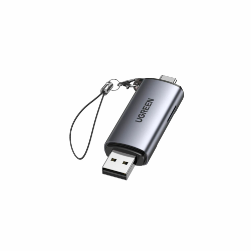 UGREEN 2-in-1 USB 3.0 and USB-C to Card Reader (50706)