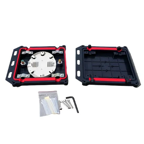 Closure Box Mini Square Type Splice Closure 16-core HT-INCH(05)-SQ / Шилэн кабелийн хөрвүүлэгч , Сүлжээний Төхөөрөмж /